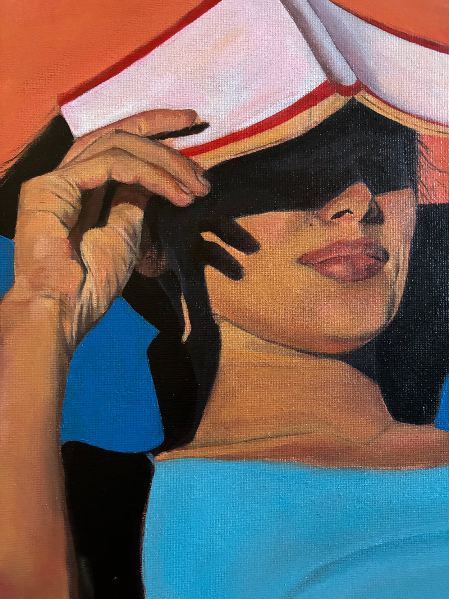 The Sunbathing Girl #1