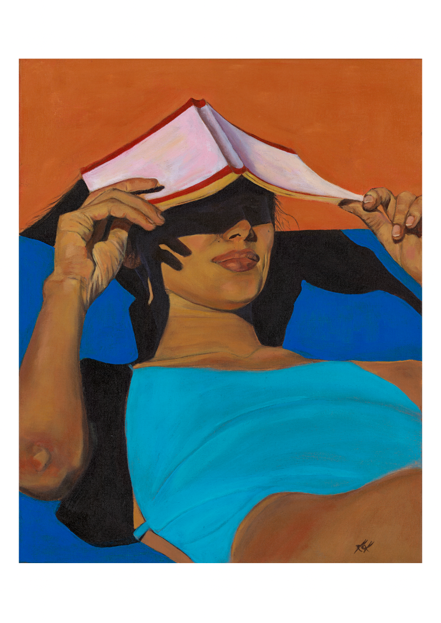 The Sunbathing Girl #1