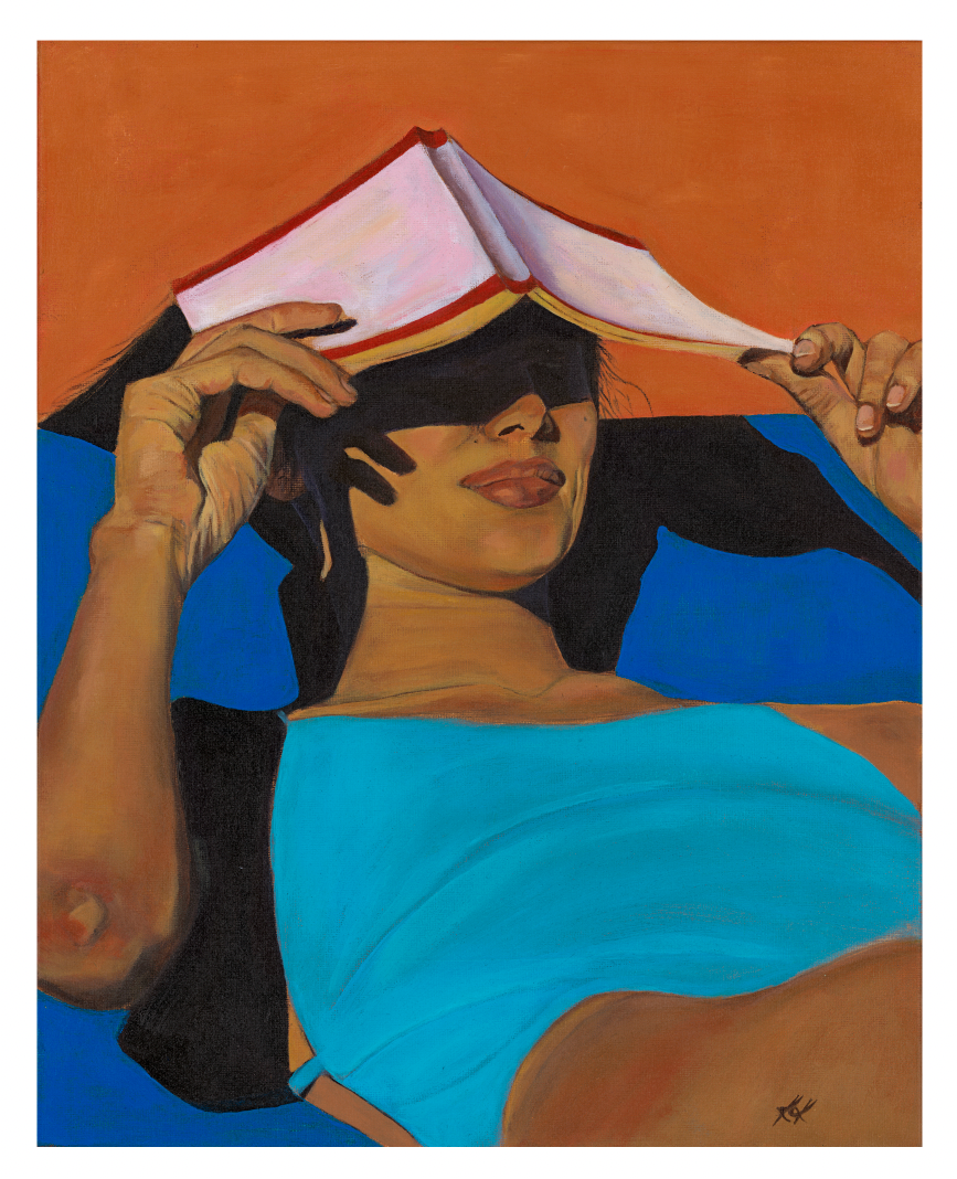 The Sunbathing Girl #1