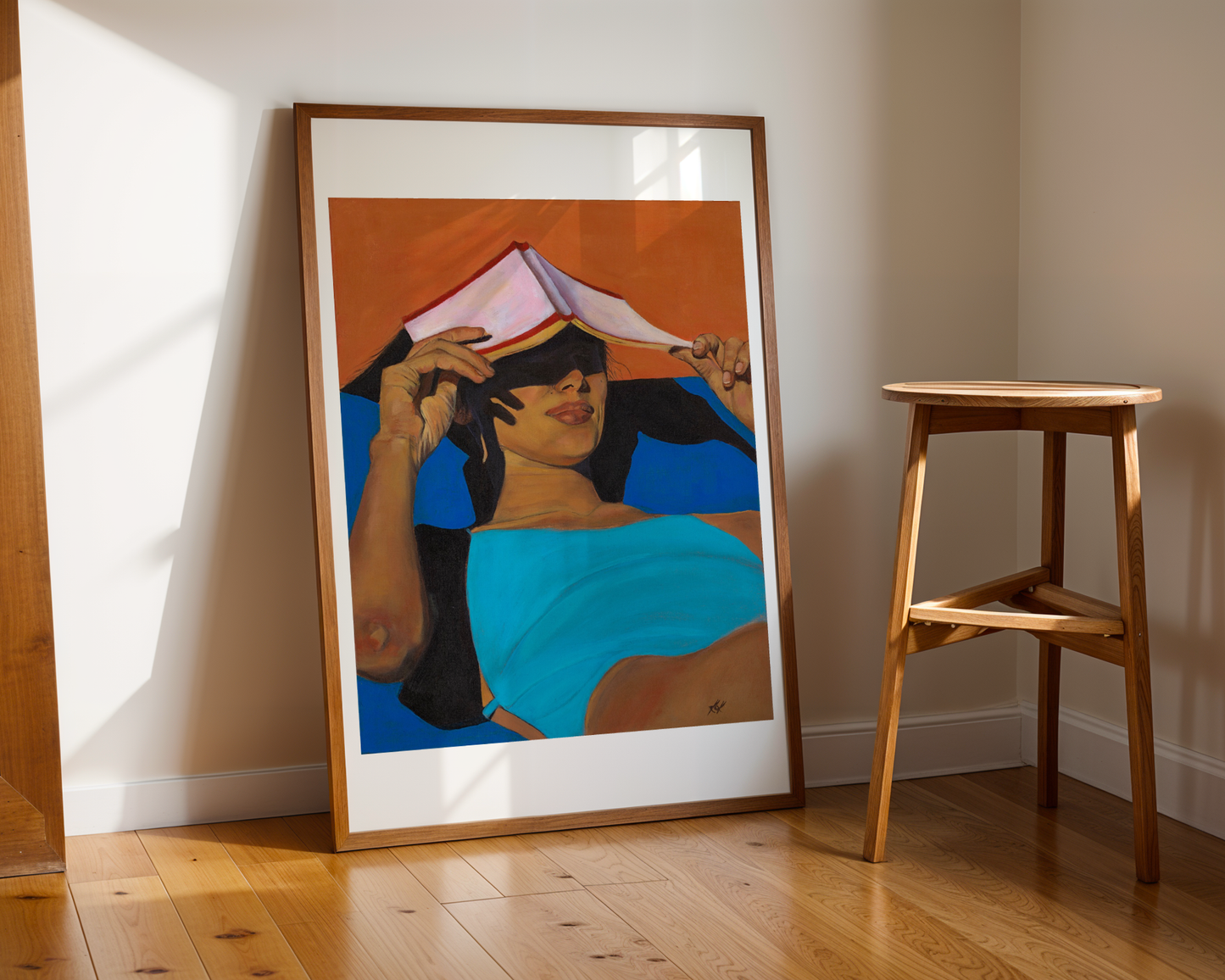 The Sunbathing Girl #1