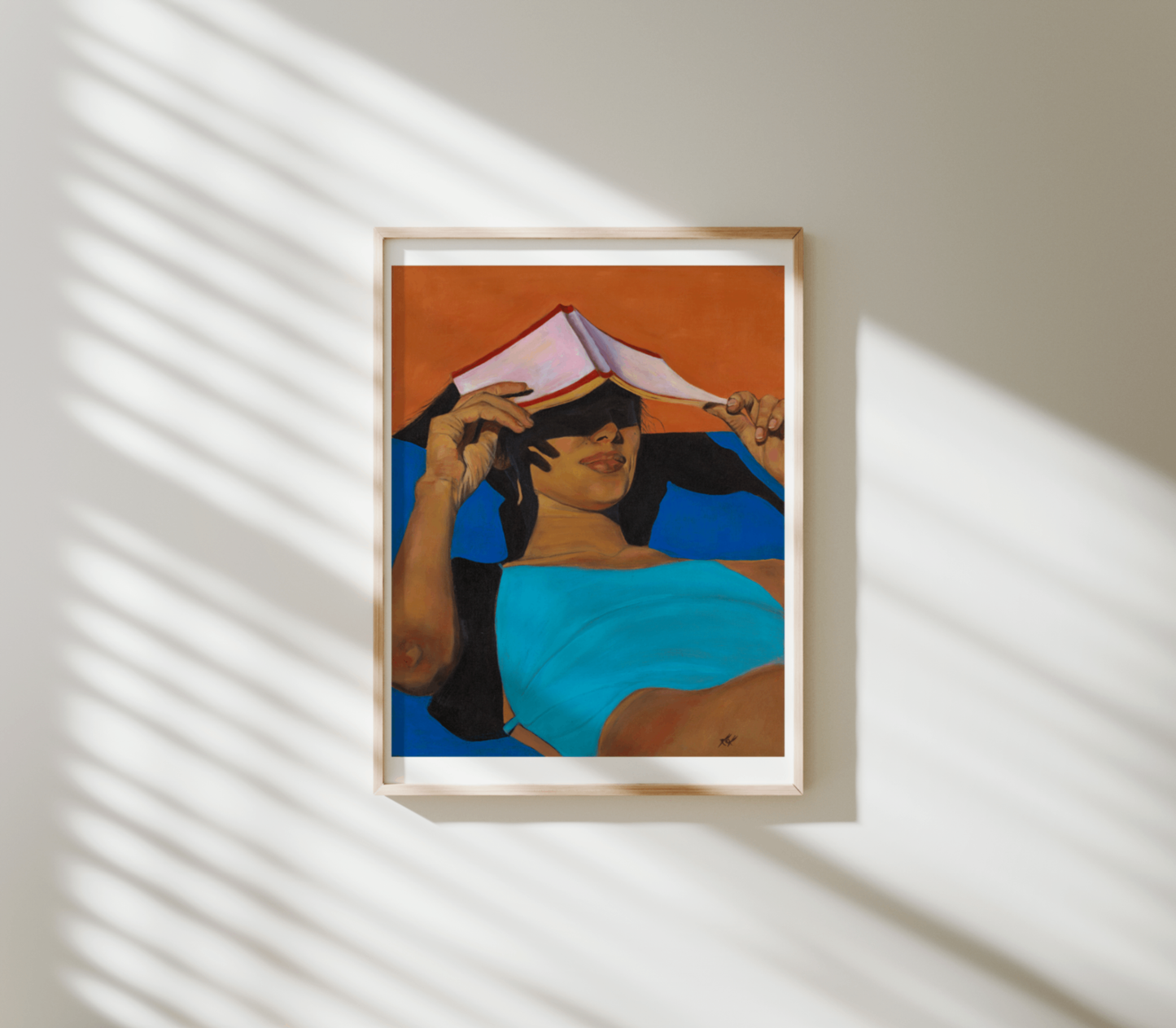The Sunbathing Girl #1